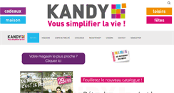 Desktop Screenshot of kandy.fr